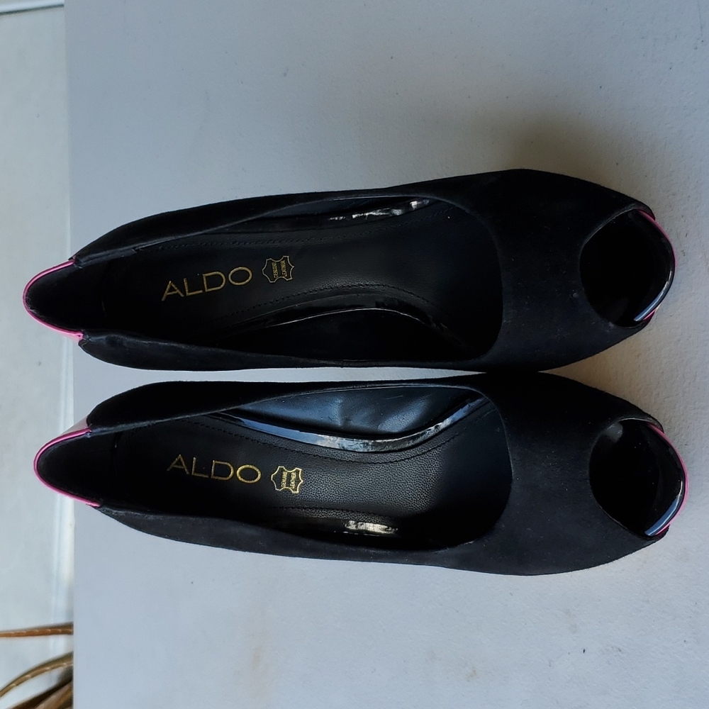 Aldo Color Block Platform Heels - image 2